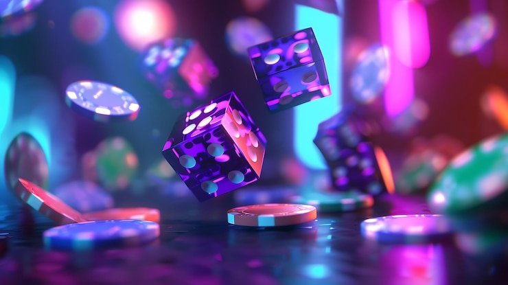 Tampilan permainan Galactic Gems di platform dukun cuan dengan tema luar angkasa